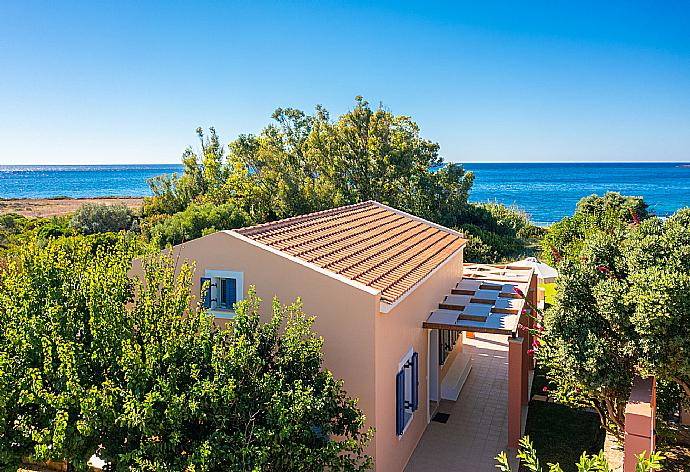 Aerial view of Antigoni Beach House . - Antigoni Beach House . (Photo Gallery) }}