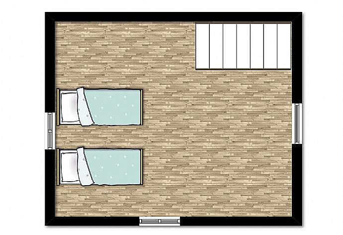 Floor Plan: First Floor . - Antigoni Beach House . (Galerie de photos) }}