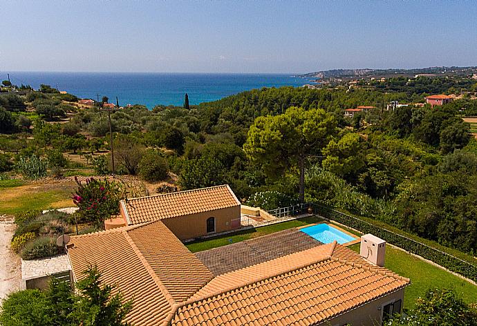 Aerial view of the Villa Nora  . - Villa Nora . (Photo Gallery) }}