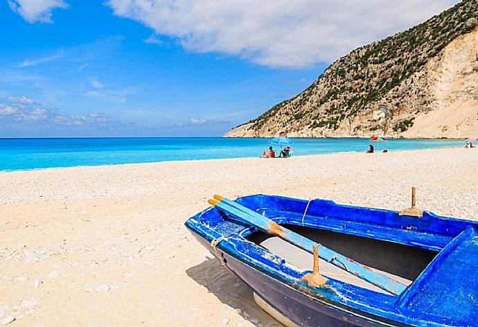 Myrtos beach . - Villa Katerina . (Photo Gallery) }}