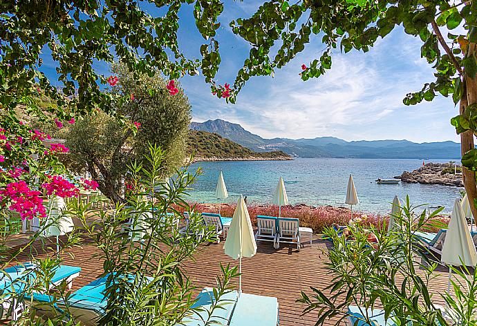 Local beach on Kas peninsula . - Villa Kastello . (Galerie de photos) }}