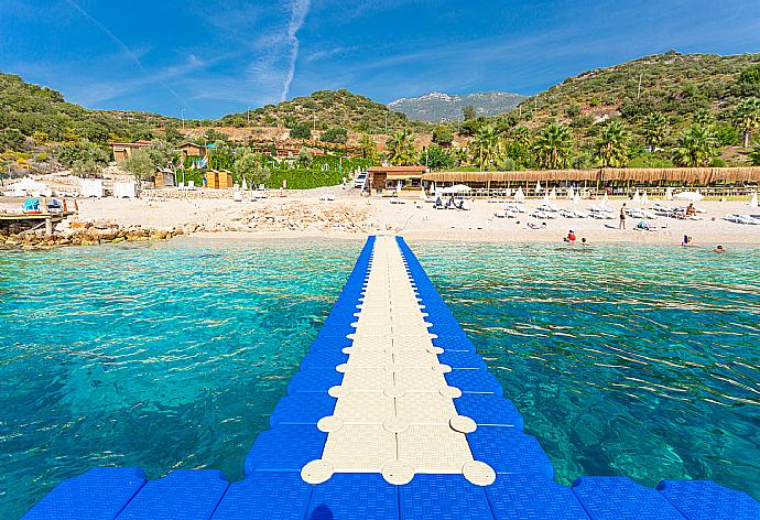 Local beach on Kas peninsula . - Villa Kastello . (Galerie de photos) }}