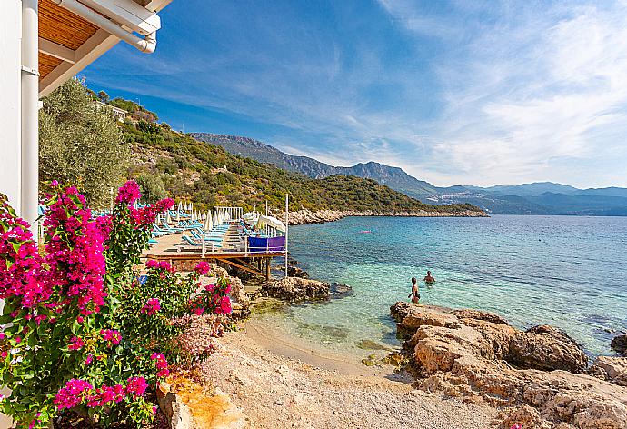 Local beach on Kas peninsula . - Villa Kastello . (Photo Gallery) }}