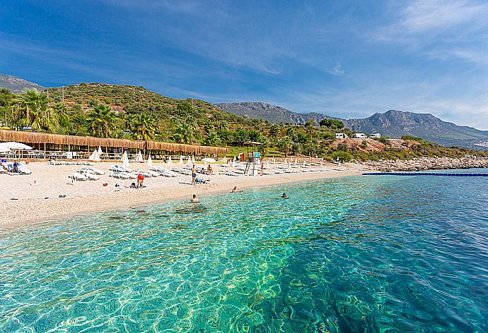 Local beach on Kas peninsula . - Villa Kastello . (Photo Gallery) }}