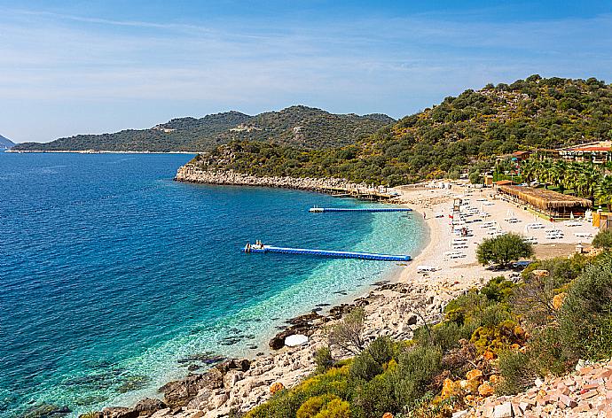 Local beach on Kas peninsula . - Villa Kastello . (Galerie de photos) }}