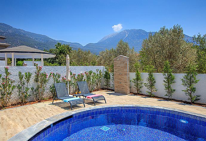 Private pool and terrace . - Orka World Villa 2 . (Photo Gallery) }}
