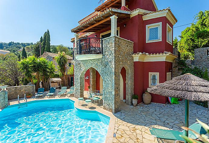 Beautiful villa with private infinity pool and terrace with panoramic sea views . - Villa Astarti . (Galerie de photos) }}