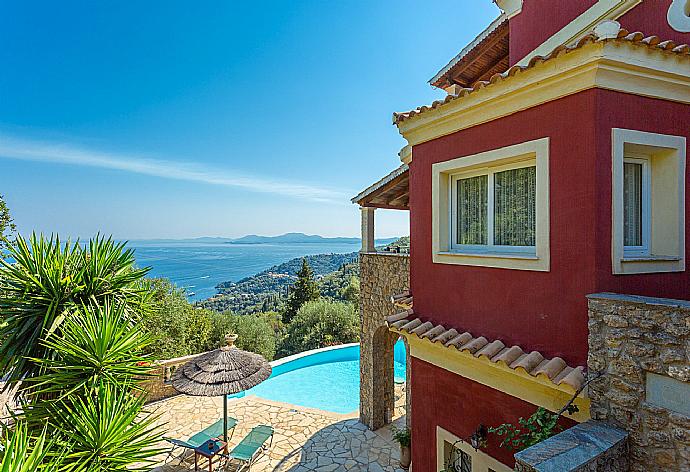 Beautiful villa with private infinity pool and terrace with panoramic sea views . - Villa Astarti . (Галерея фотографий) }}