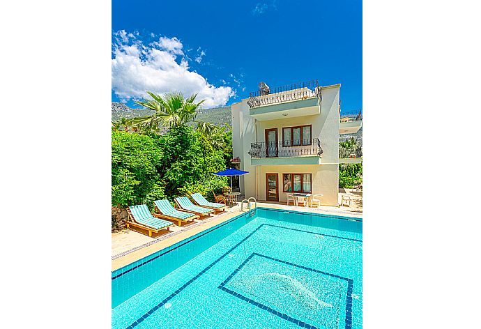 Beautiful villa with private pool and terrace . - Villa Arykanoos . (Galerie de photos) }}
