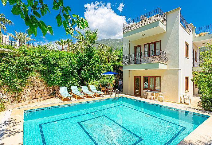 Beautiful villa with private pool and terrace . - Villa Arykanoos . (Galería de imágenes) }}