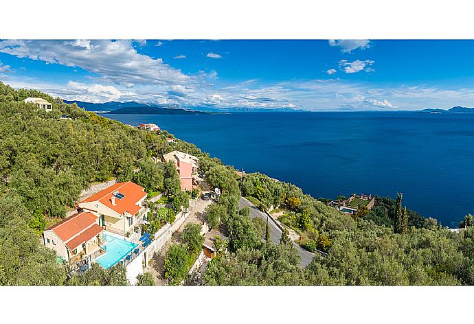 Beautiful villa with private pool and terrace with panoramic sea views . - Villa Sofia . (Photo Gallery) }}