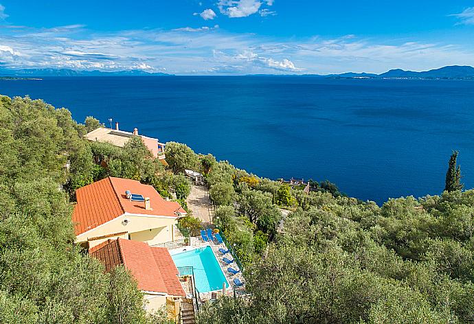 Beautiful villa with private pool and terrace with panoramic sea views . - Villa Sofia . (Galleria fotografica) }}