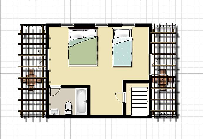 Floor Plan: First Floor . - Villa Nikolas . (Photo Gallery) }}