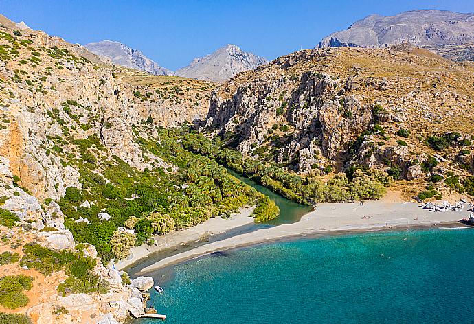 Preveli Beach . - Villa Eva . (Galerie de photos) }}