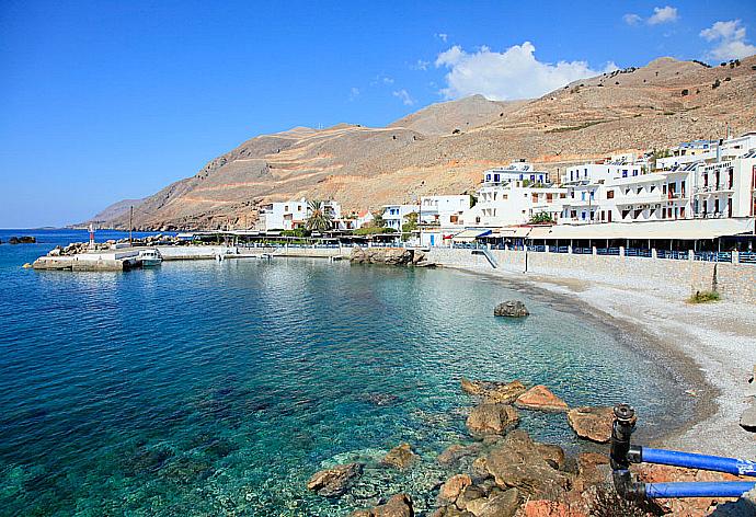 Loutro Village, Sfakia . - Andreas Beach Villa . (Fotogalerie) }}