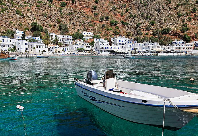 Loutro Village, Sfakia . - Andreas Beach Villa . (Galerie de photos) }}