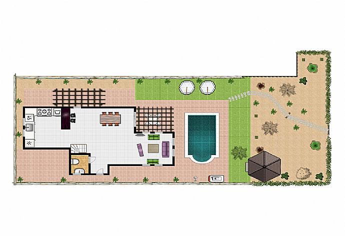Floor Plan: Ground Floor . - Riviera Beach Front . (Fotogalerie) }}