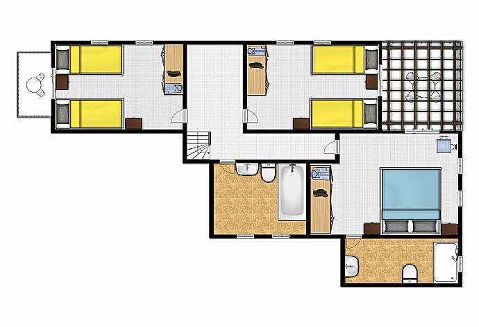 Floor Plan: First Floor . - Riviera Beach Front . (Fotogalerie) }}