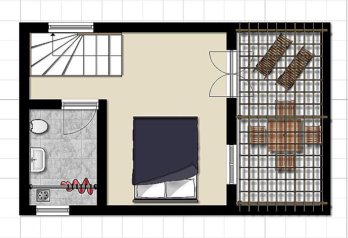 Floor Plan: First Floor . - Villa Sevos . (Galería de imágenes) }}