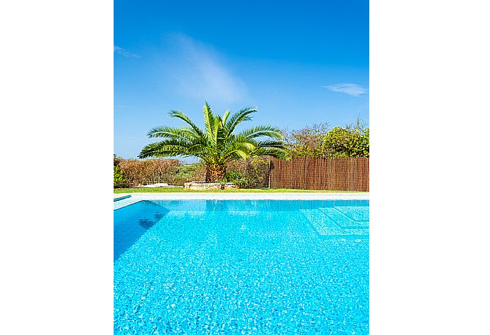 Private pool and terrace . - Villa Kefalas . (Galleria fotografica) }}