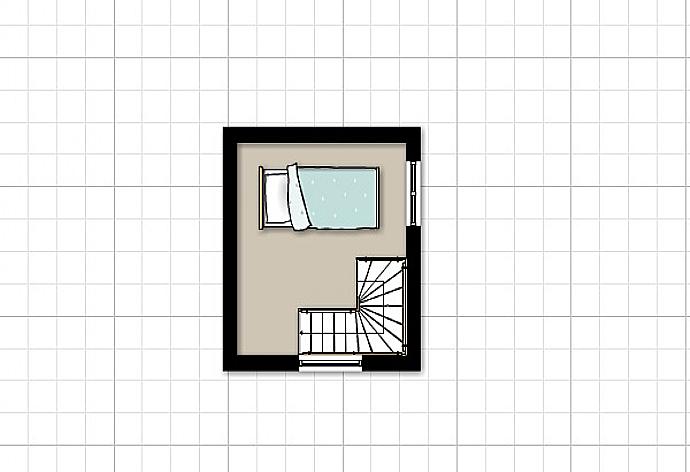 Floor Plan: Second Floor . - Villa Kefalas . (Photo Gallery) }}