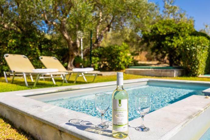 Private pool, terraces, and garden . - Villa Dimitris . (Photo Gallery) }}