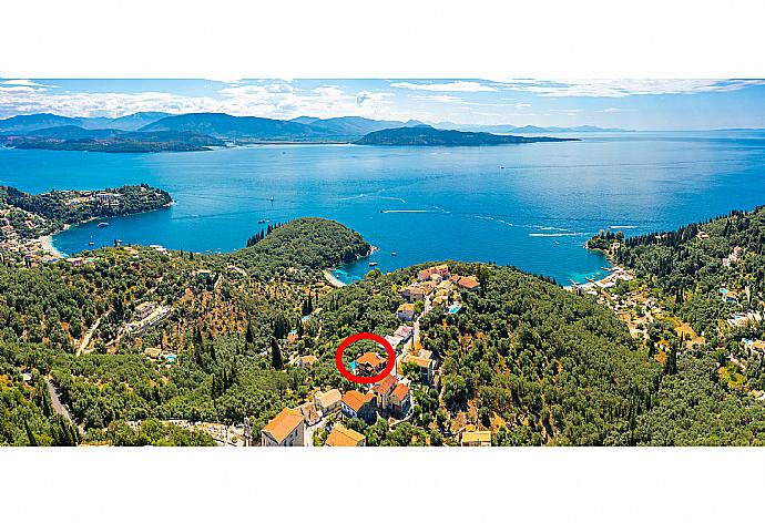 Aerial view showing location of Bougainvillea . - Bougainvillea . (Fotogalerie) }}