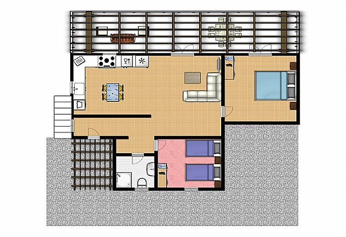 Floor Plan . - Bougainvillea . (Galería de imágenes) }}