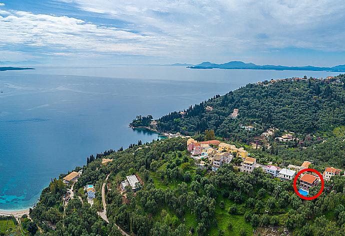 Aerial view showing location of Bougainvillea . - Bougainvillea . (Fotogalerie) }}