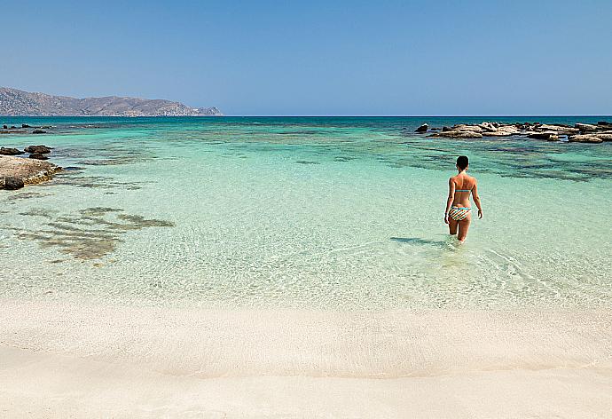 Local Beach . - Villa Michalis . (Photo Gallery) }}