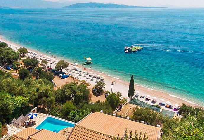 Aerial view of Villa Kerkyroula . - Villa Kerkyroula . (Галерея фотографий) }}