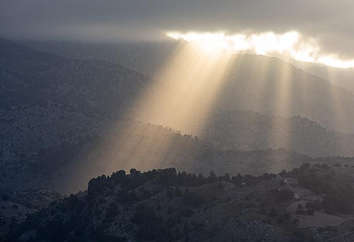 Cretan mountains . - Villa Dimitrios . (Galleria fotografica) }}