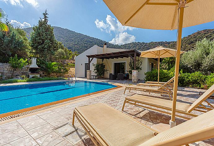 Beautiful villa with private pool, terrace, and lawn . - Villa Dimitrios . (Galería de imágenes) }}