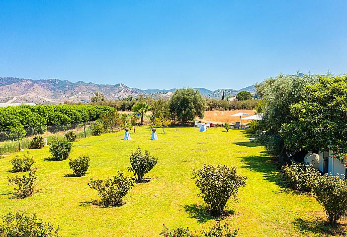 Large garden area . - Villa Olivetta . (Fotogalerie) }}