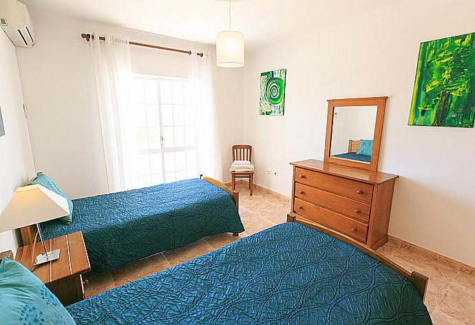 Twin bedroom with AC . - Villa Vista Mar . (Photo Gallery) }}