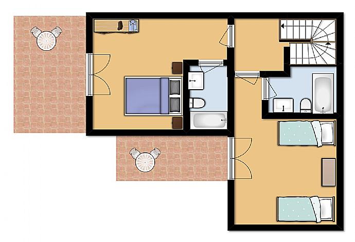 Floor Plan: First Floor . - Villa Almira . (Galleria fotografica) }}