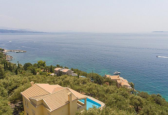 Aerial View . - Villa Spyros . (Photo Gallery) }}