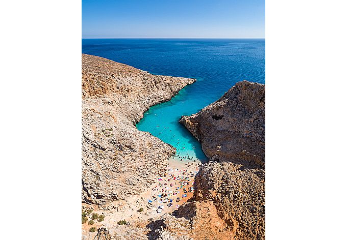 Seitan Limania Beach - a great day trip from Villa Giannis . - Villa Giannis . (Photo Gallery) }}