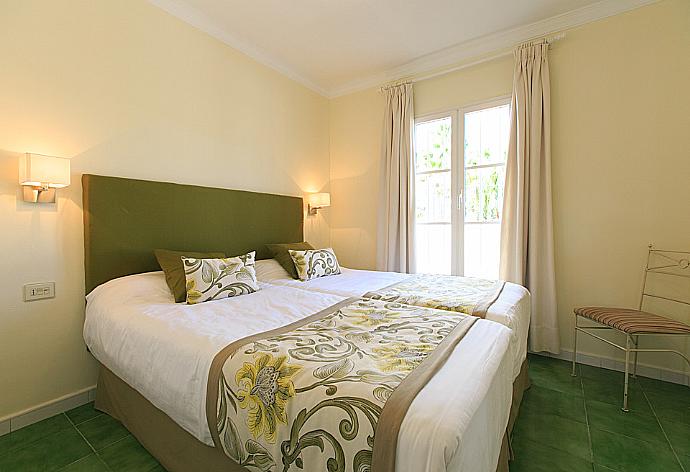 Twin bedroom . - Villa Sol . (Photo Gallery) }}