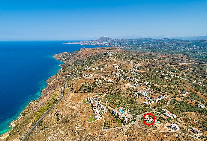 Aerial view of Villa Konstantina . - Villa Konstantina . (Галерея фотографий) }}