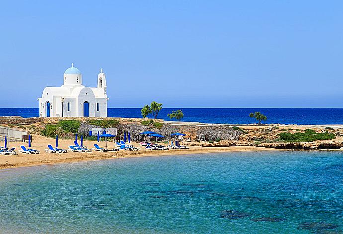 St. Nikolaos Church, Protaras . - Villa Charoula Ena . (Galleria fotografica) }}