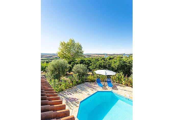 View from balcony . - Villa Charoula Ena . (Fotogalerie) }}