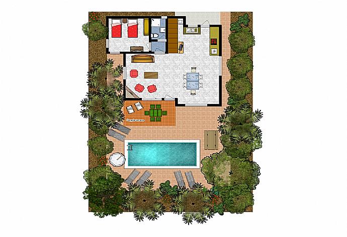 Floor Plan: Ground Floor . - Villa Solon . (Photo Gallery) }}