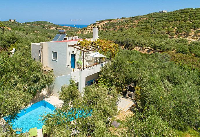 Aerial view of Villa Dimitra . - Villa Dimitra . (Galería de imágenes) }}