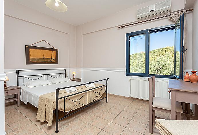 Double bedroom with A/C . - Villa Dimitra . (Photo Gallery) }}