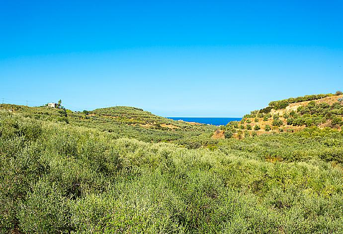 View from bedroom window . - Villa Dimitra . (Galería de imágenes) }}