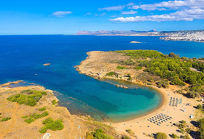 Iguana beach near Galatas . - Villa Manolis . (Galerie de photos) }}