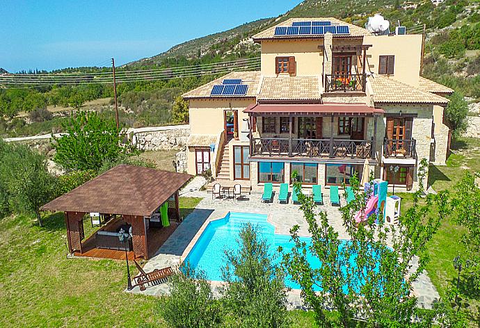 Aerial View . - Villa River View . (Photo Gallery) }}