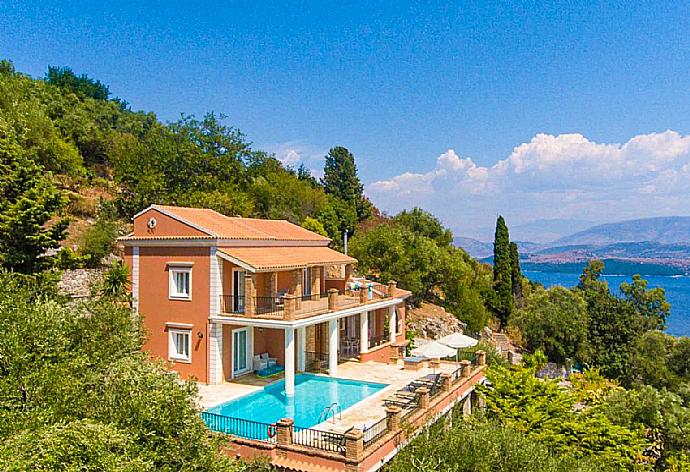 Aerial View  of Villa Emilios . - Villa Emilios . (Галерея фотографий) }}