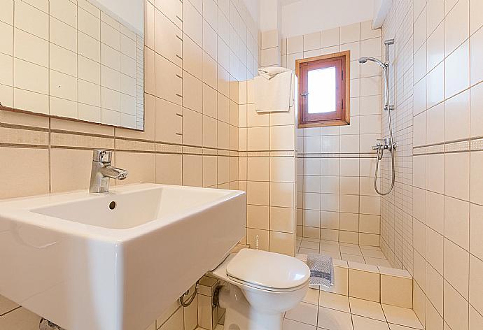 Family bathroom with shower . - Villa Lina . (Photo Gallery) }}